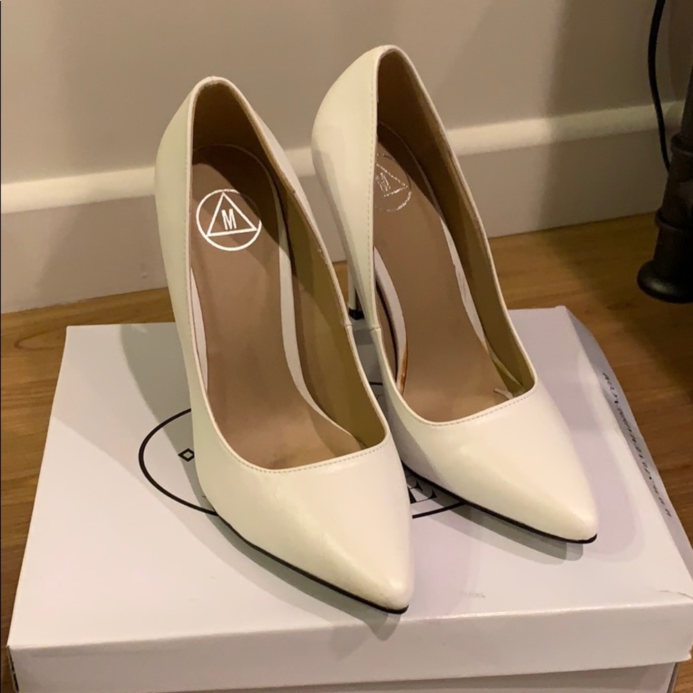 White heels